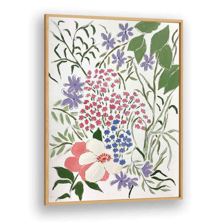 SUMMER BLOSSOMS , FLORAL FLOWER PAINTINGS