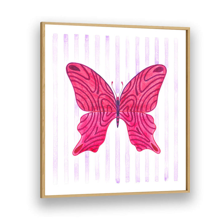 BUTTERFLY WITH STRIPES , FASHION POSTERS