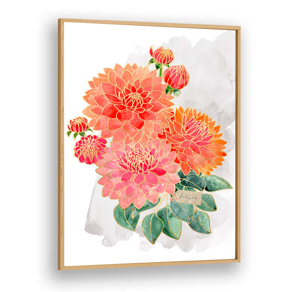 FOREVER PACEY BOUQUET , FLORAL FLOWER PAINTINGS