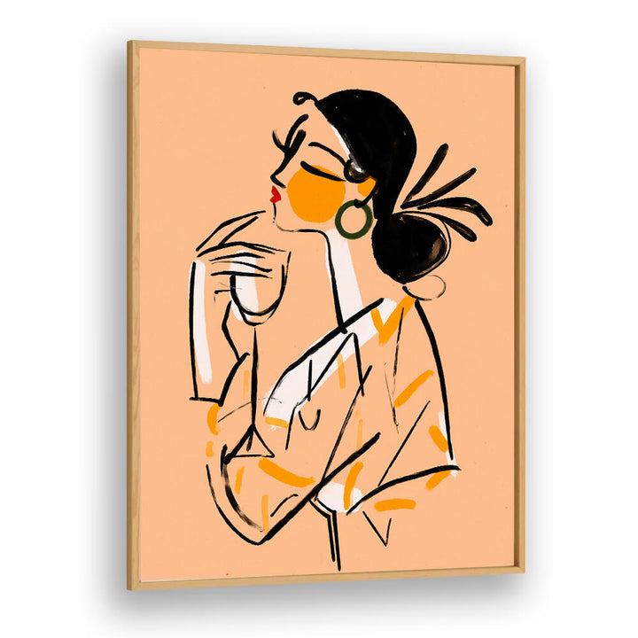 CHIC CONTEMPLATION , PORTRAITS & FIGURATIVE ILLUSTRATIONS