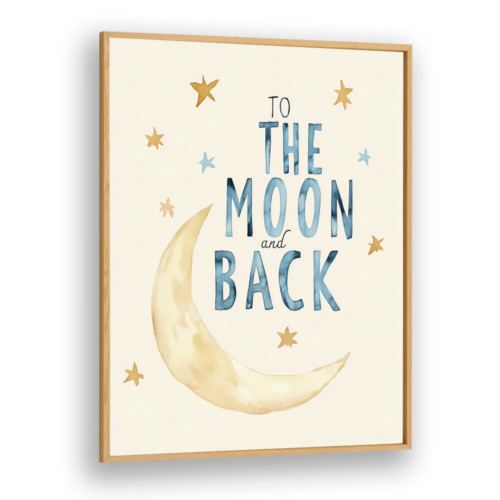 TO THE MOON AND BACK , KIDS ROOM PAINTINGS