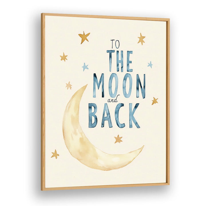 TO THE MOON AND BACK , KIDS ROOM PAINTINGS