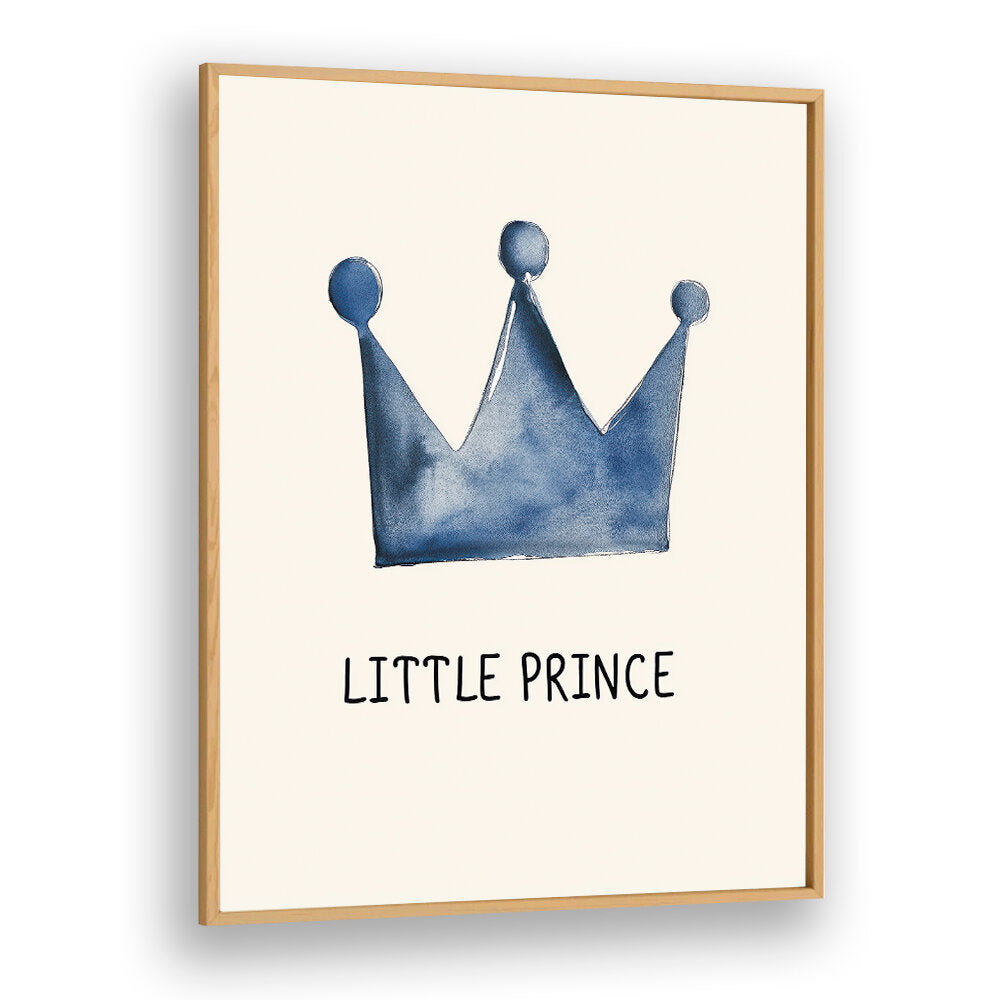 ROYAL BLUE CROWN , KIDS ROOM PAINTINGS
