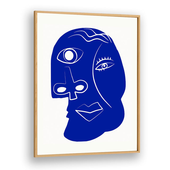 BLUE ABSTRACT FACE