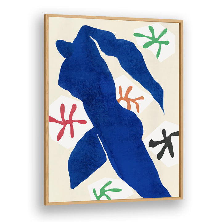 ABSTRACT BLUE FIGURE , ABSTRACT PAINTINGS