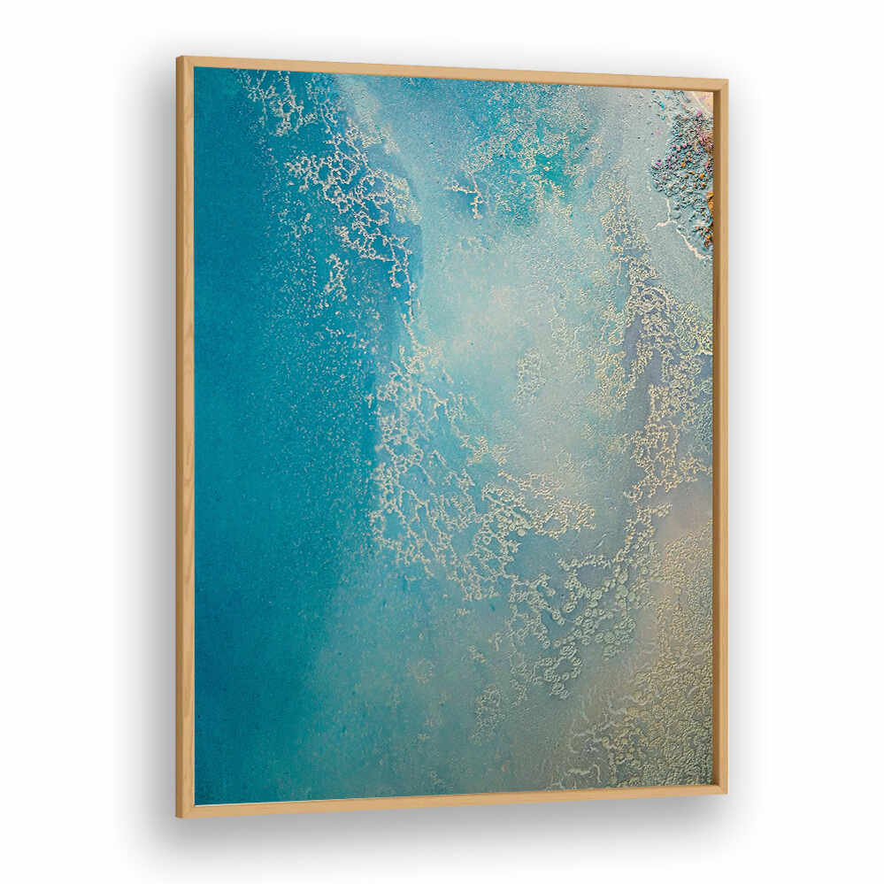 Transform your space with SOFT SHALLOW WATERS, ABSTRACT PAINTINGS featuring serene blue hues and fluid design.