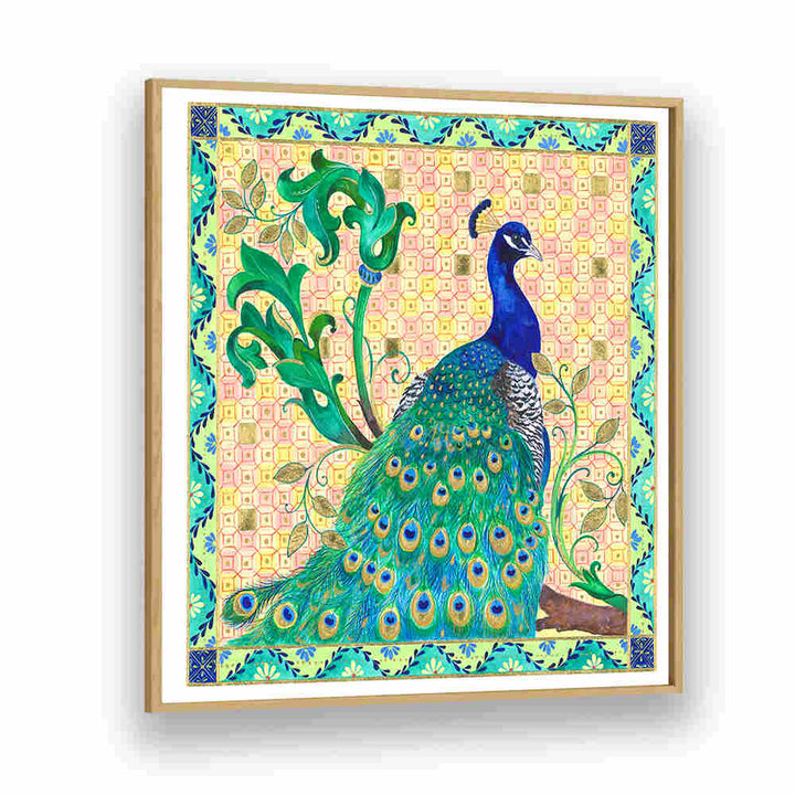 FLORENTINE PEACOCK , ANIMAL PAINTINGS