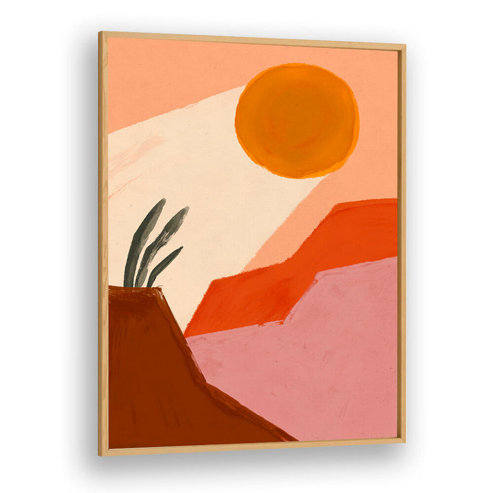DESERT SUNLIGHT , LANDSCAPE PAINTINGS