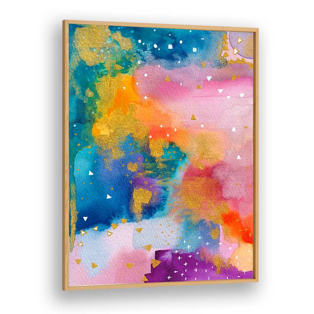 GLODEN MONSOON , ABSTRACT PAINTINGS