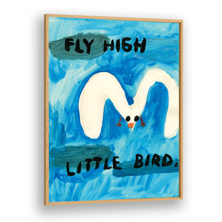 BIRD IN FLIGHT , KIDS ROOM PAINTINGS