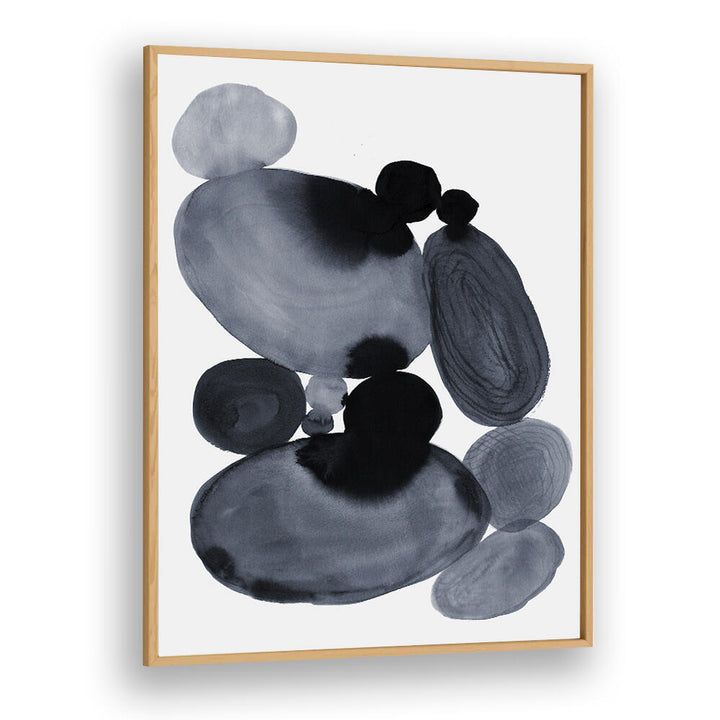 Hand-painted ZEN GARDEN STONES, ABSTRACT PAINTINGS create a serene focal point for your living space.