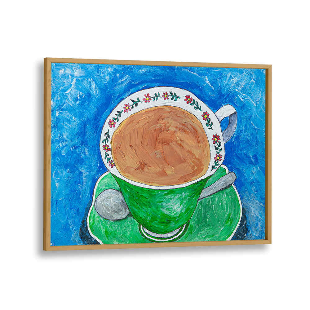 Colorful MPUME'S TEACUP, KITCHEN POSTERS adds charm to any kitchen, perfect for culinary enthusiasts.