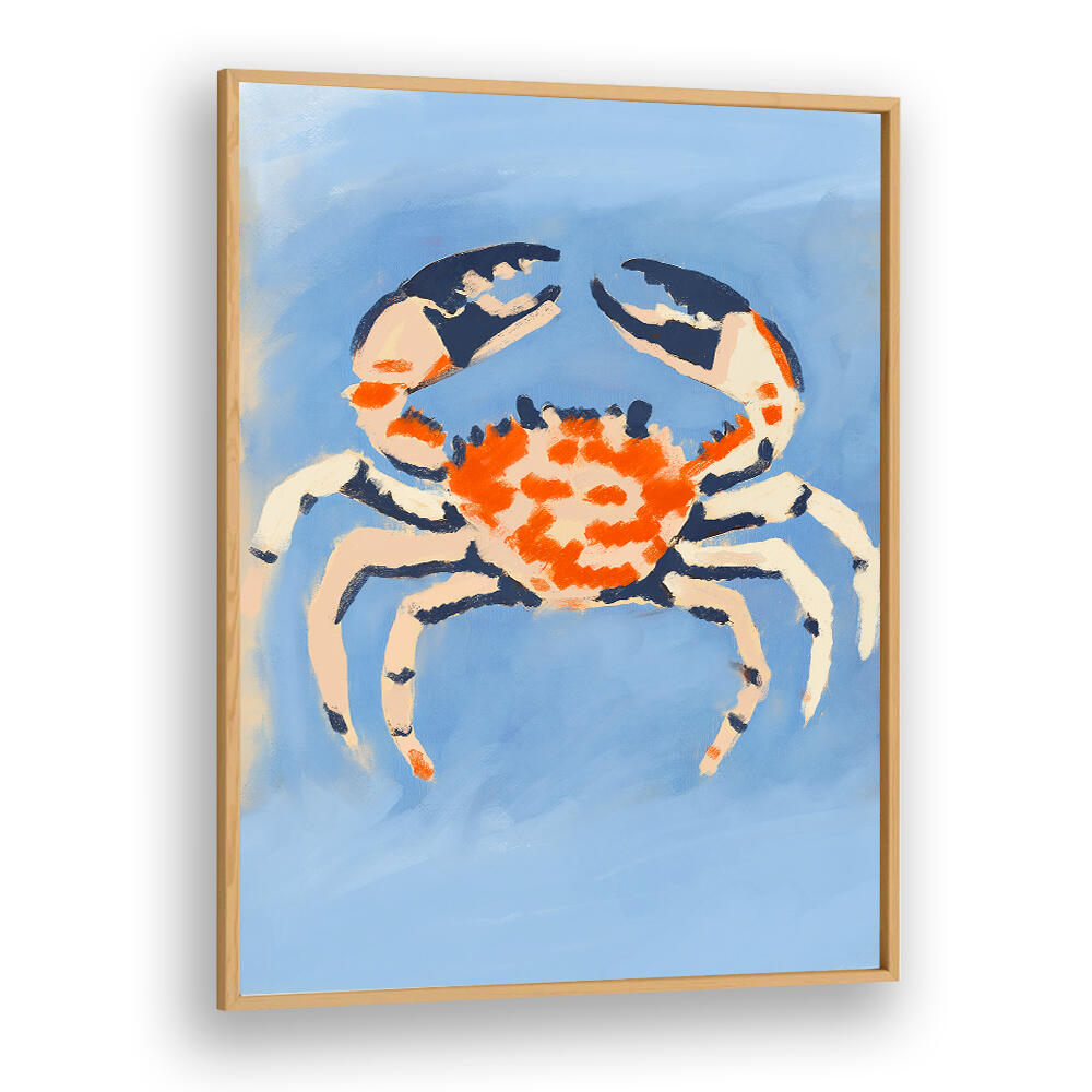 CRIMSON TIDE CRAB , BEACH PAINTINGS