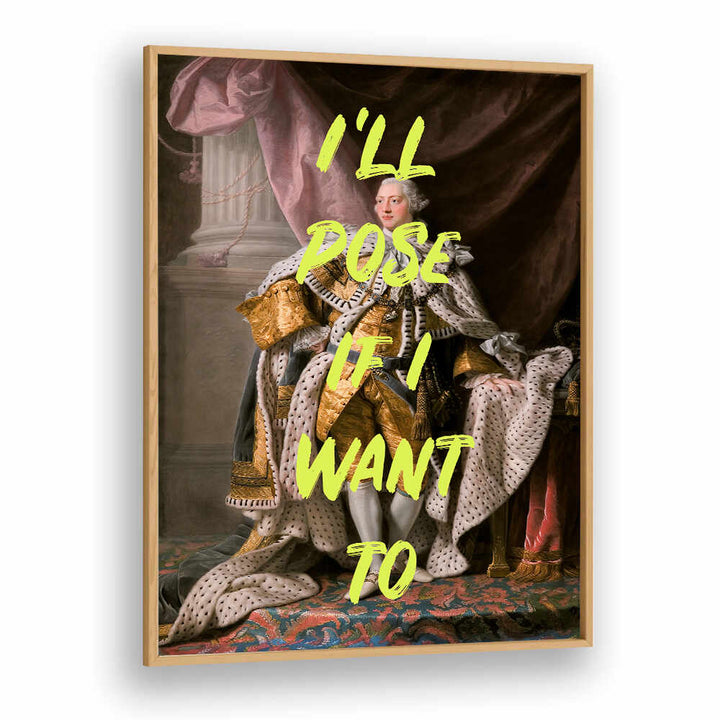 NEON POSER KING , ALTERED ART PRINTS