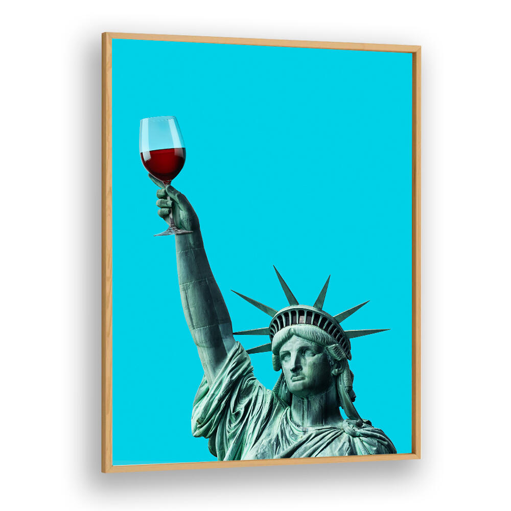 LIBERTY OF DRINKING III , ALTERED ART PRINTS