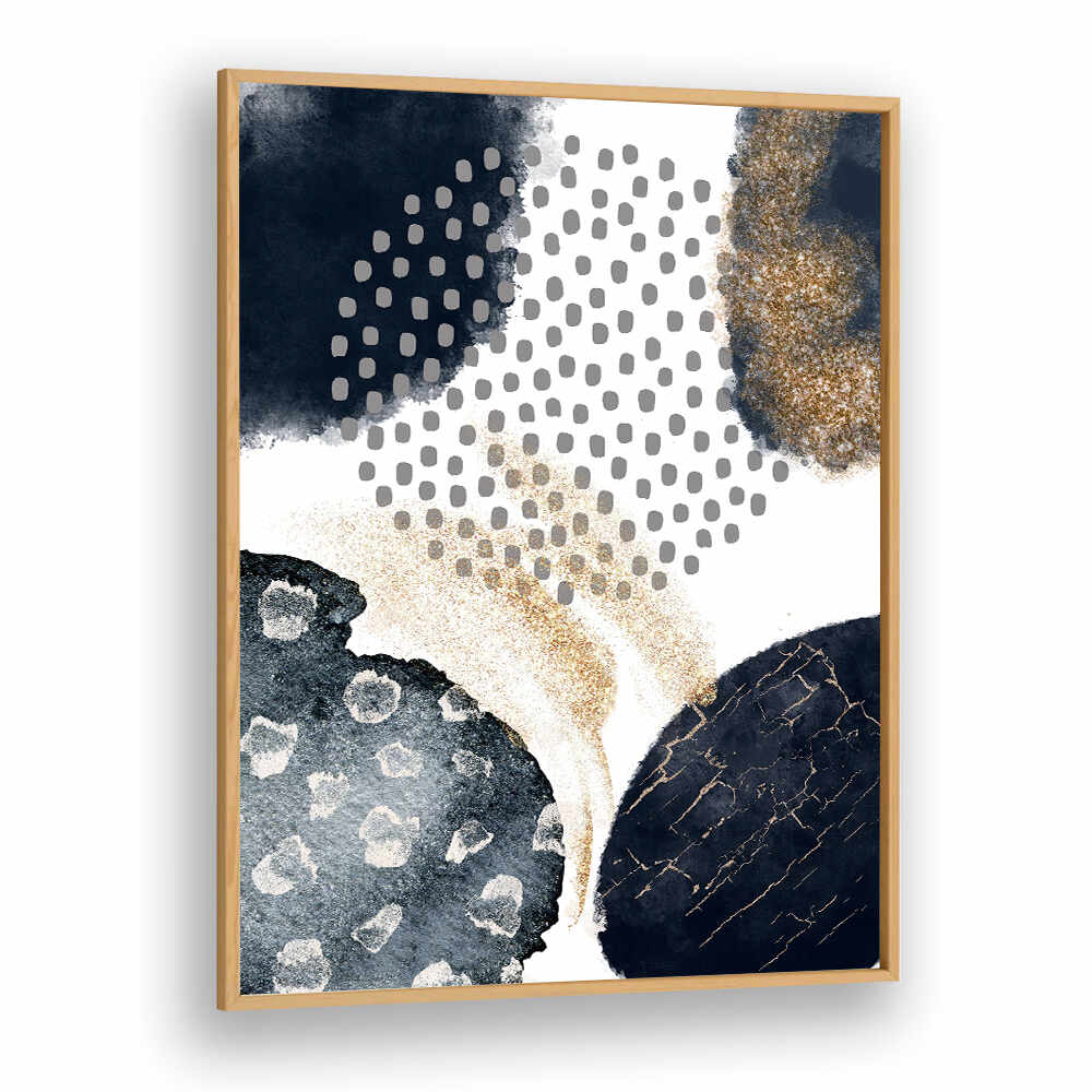 ABSTRACT BLACK AND GOLD III , ABSTRACT PAINTINGS