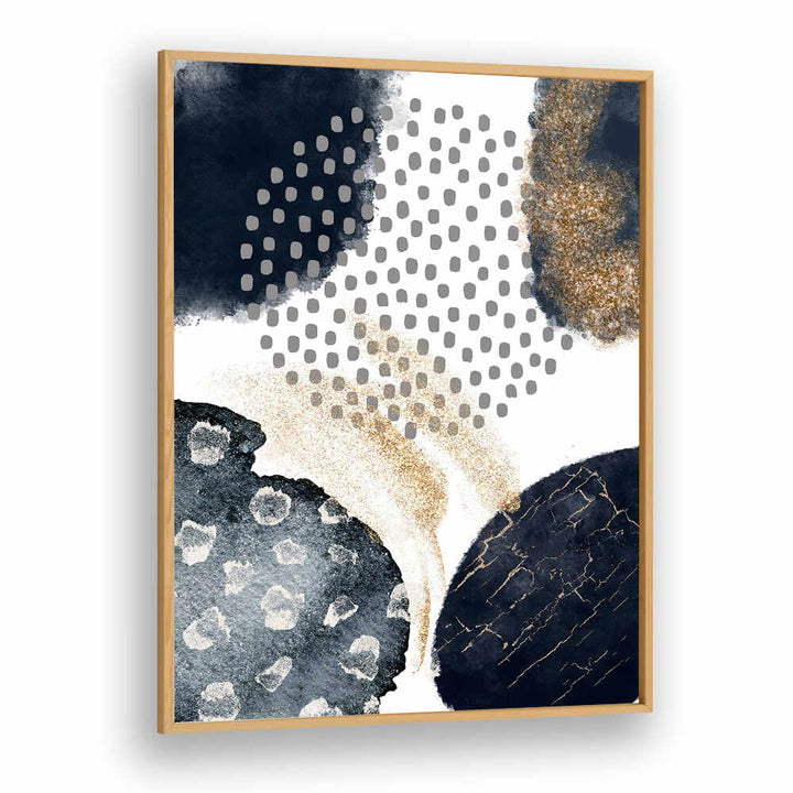 ABSTRACT BLACK AND GOLD III , ABSTRACT PAINTINGS