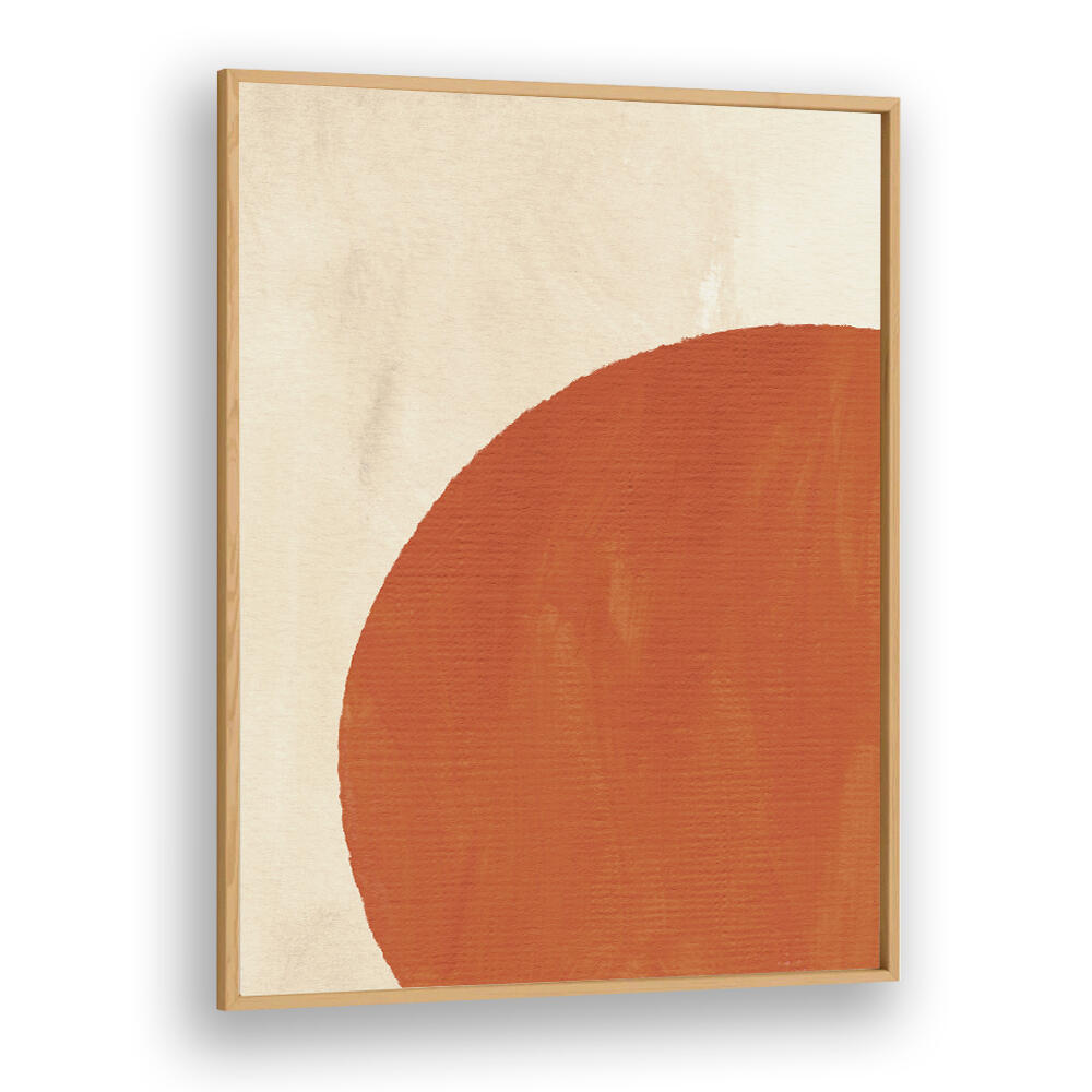 BURNT ORANGE II, BOHO ART PAINTINGS