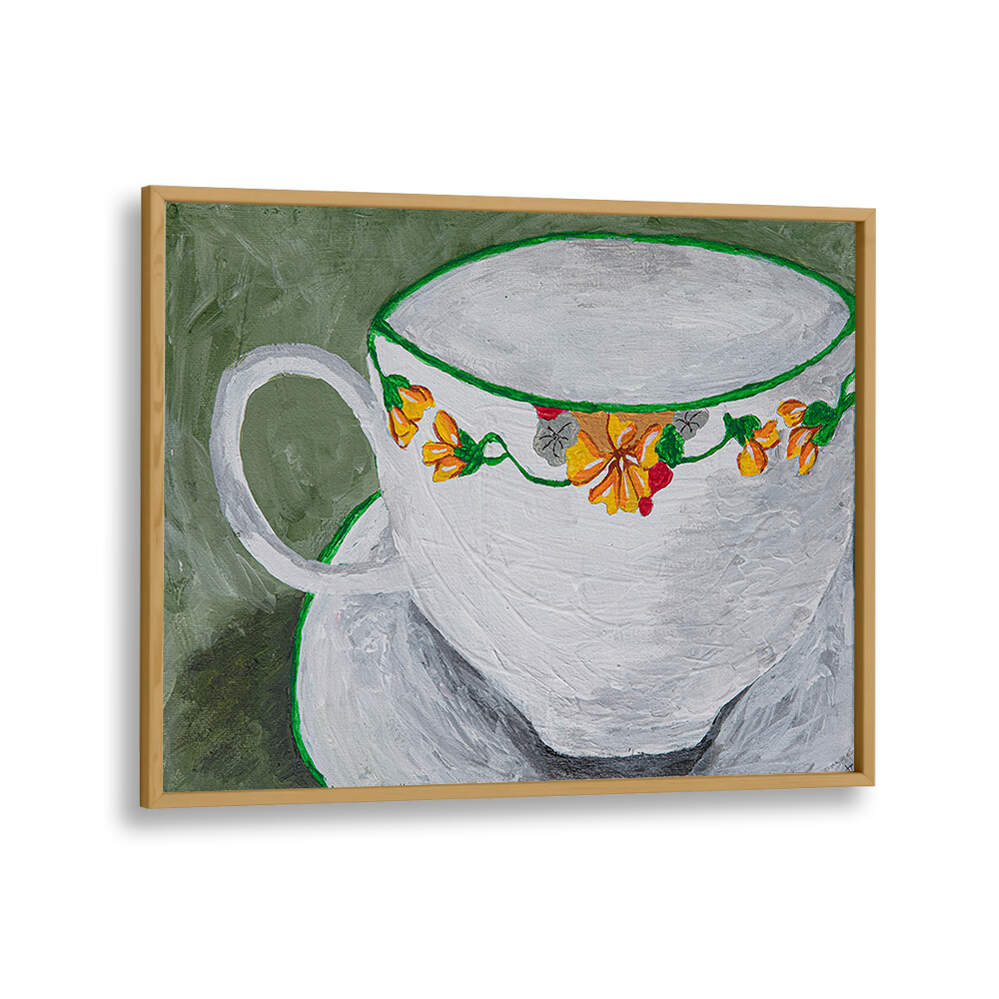 Elegant TEACUP WITH FLOWERS, KITCHEN POSTERS brighten your culinary space with vibrant floral designs. Perfect decor choice!