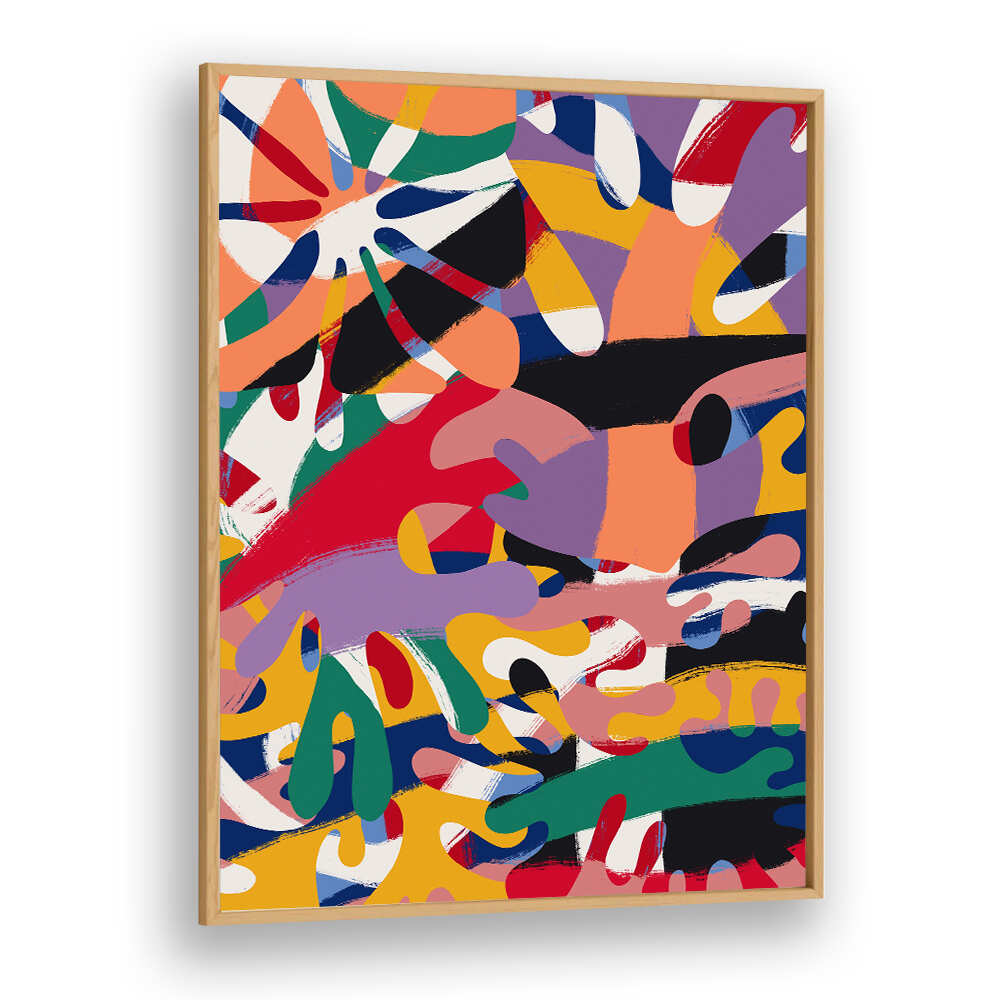 EXPRESSIONIST COLORFUL ABSTRACT , ABSTRACT PAINTINGS