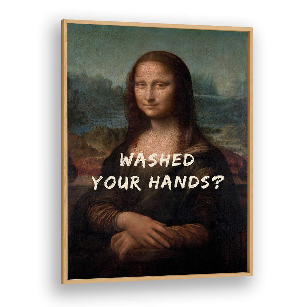 WASHED YOUR HANDS , ALTERED ART PRINTS