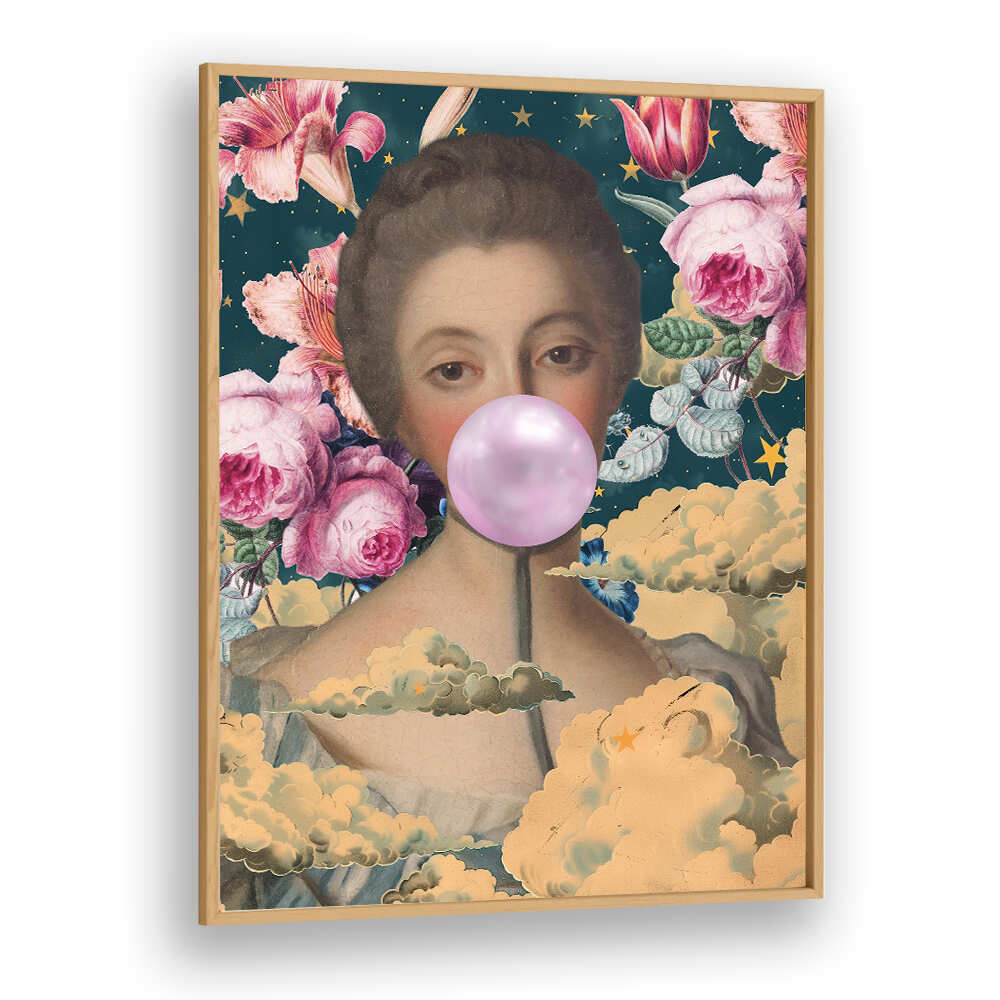 COLLAGE LADY , ALTERED ART PRINTS