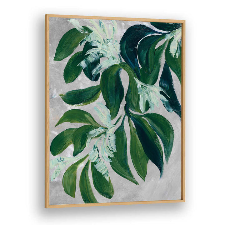 YOON LEAVES , FLORAL FLOWER PAINTINGS