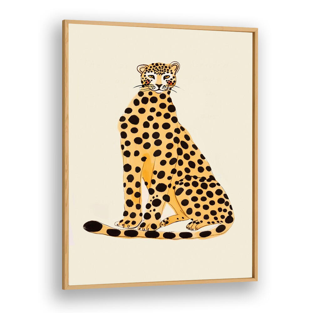 POSING CHEETAH , KIDS ROOM PAINTINGS
