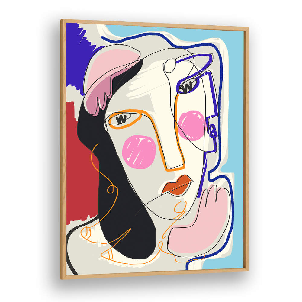 MUSE LINE ART , PORTRAITS & FIGURATIVE ILLUSTRATIONS