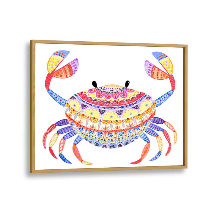 COLORFUL CRAB DANCE , BEACH PAINTINGS