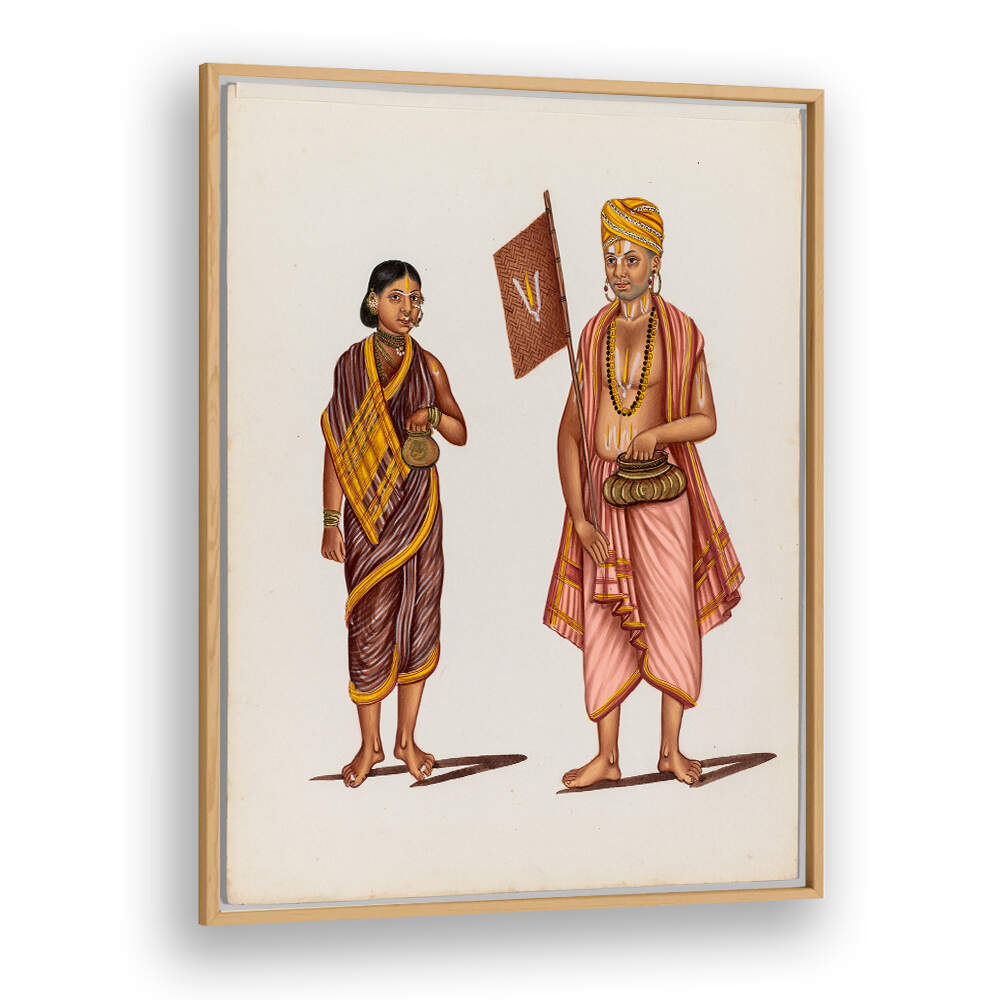 PILGRIMS OF FAITH , INDIAN ART PAINTINGS