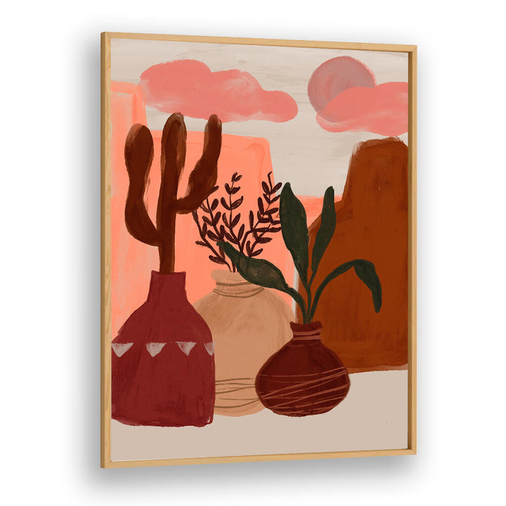 DESERT STILL LIFE , LANDSCAPE PAINTINGS