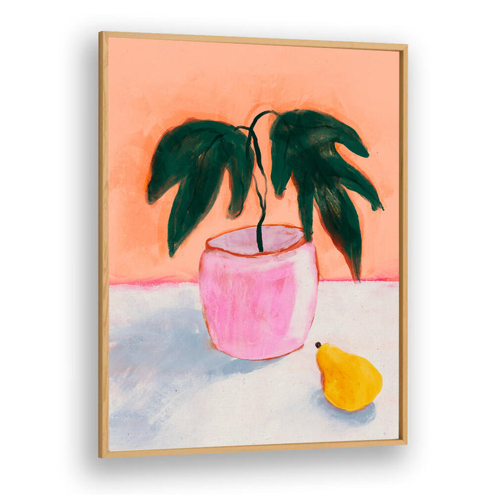PINK POT, YELLOW PEAR , KITCHEN POSTERS