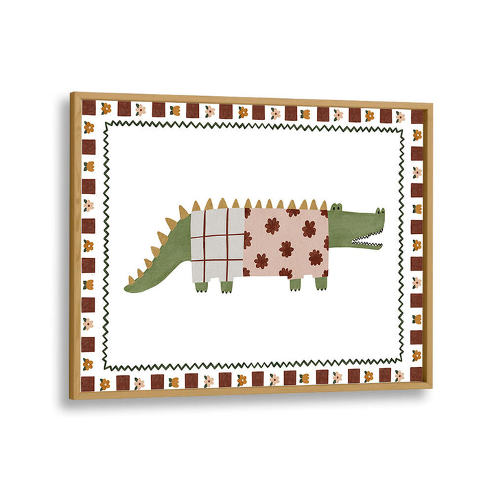 QUILTED CROCODILE , KIDS ROOM PAINTINGS