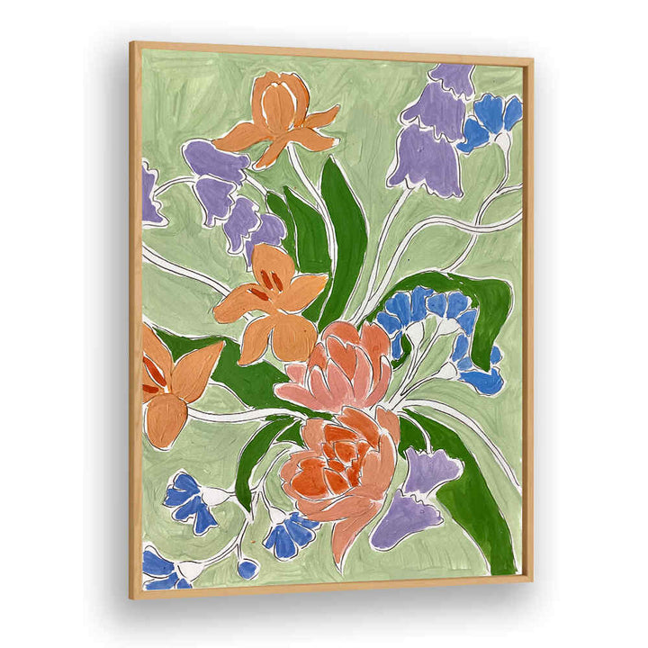 CENTREPIECE , FLORAL FLOWER PAINTINGS