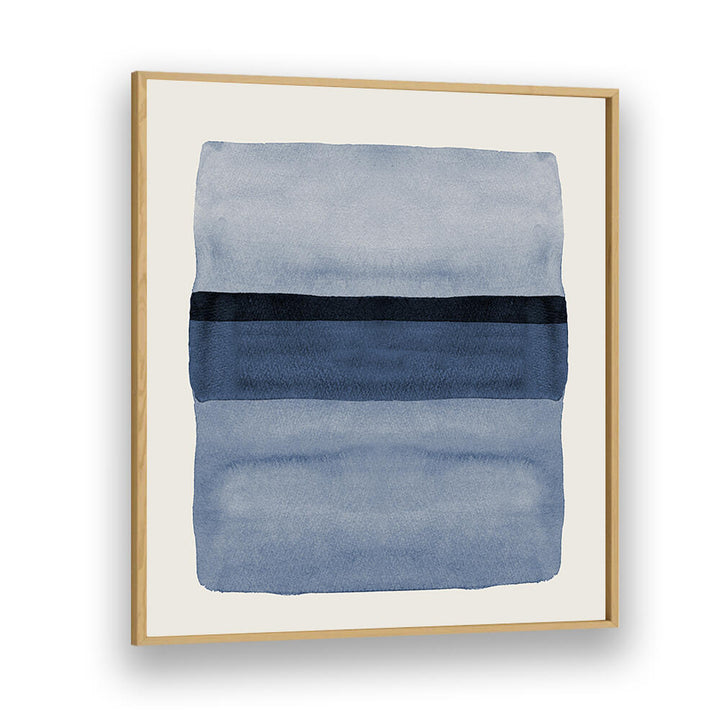 Stunning abstract painting “UNDER THE BLUE RAIN IS SEA II,” perfect for modern decor, showcasing serene colors and textures.