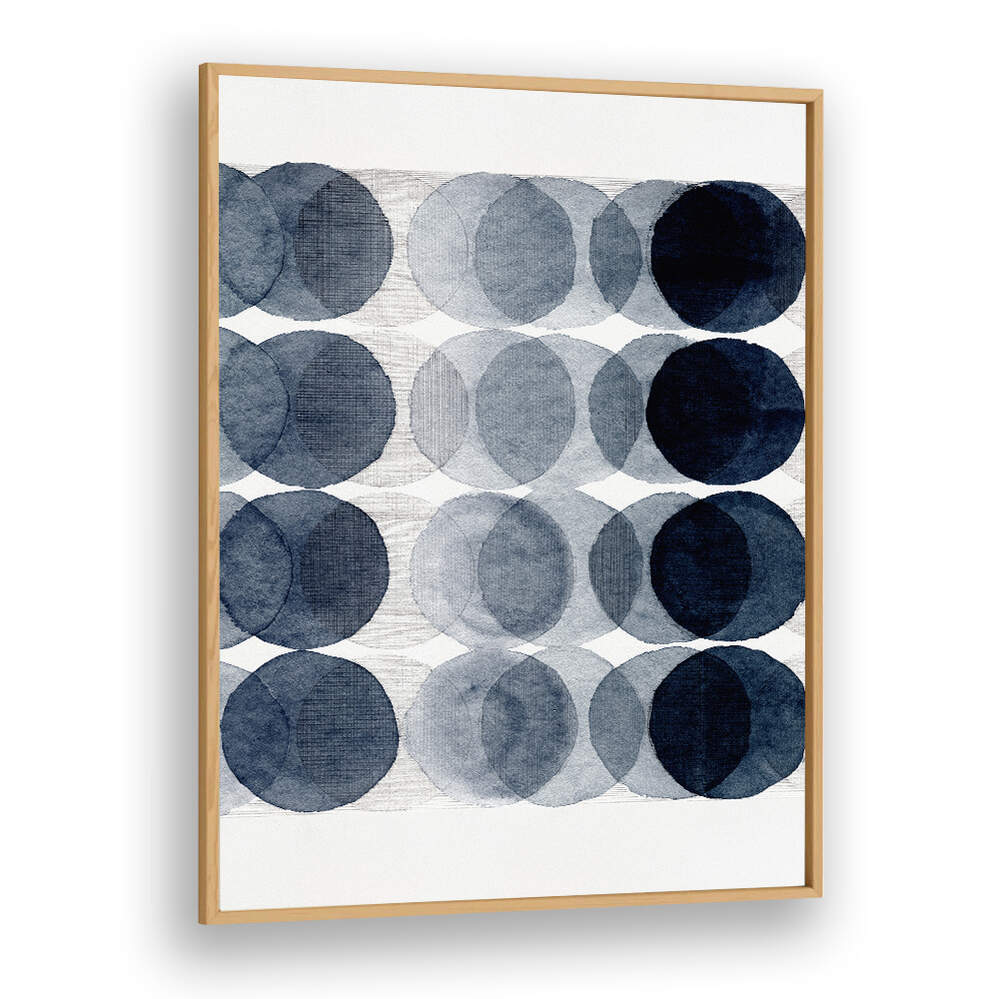 Captivating OVERLAPPING II, ABSTRACT PAINTINGS with a harmonious blend of colors, perfect for modern elegance in any space.