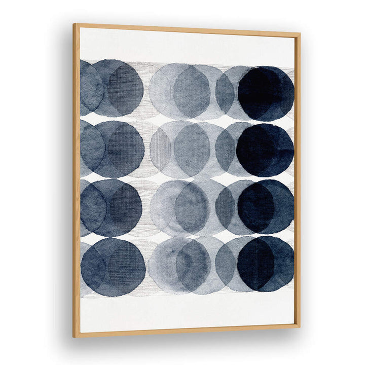 Captivating OVERLAPPING II, ABSTRACT PAINTINGS with a harmonious blend of colors, perfect for modern elegance in any space.