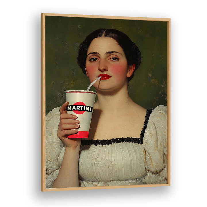 CASUAL MARTINI , ALTERED ART PRINTS