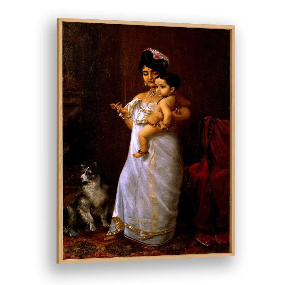 THERE COMES PAPA (1893) , INDIAN ART PAINTINGS