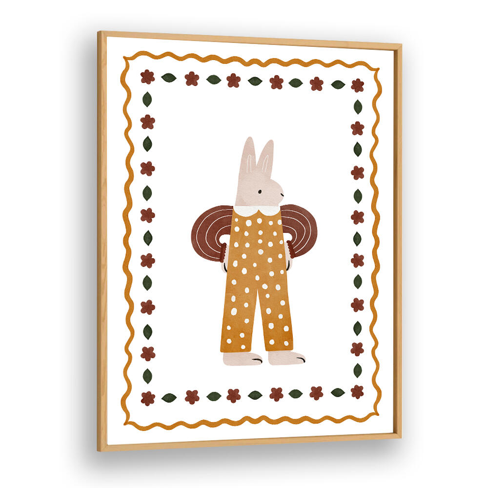 DOTTED BUNNY PARADE , KIDS ROOM PAINTINGS