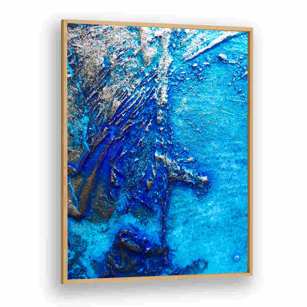 Vibrant BOLD ABSTRACT, ABSTRACT PAINTINGS showcasing dynamic blue hues, perfect for modern wall décor.