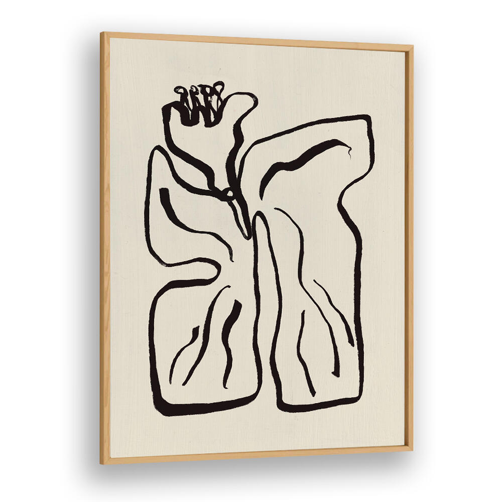 FLOWING SHAPES , ABSTRACT PAINTINGS