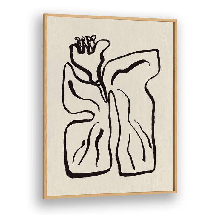 FLOWING SHAPES , ABSTRACT PAINTINGS