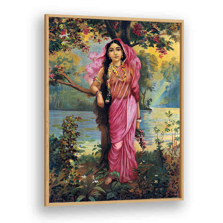 VASANTIKA , INDIAN ART PAINTINGS
