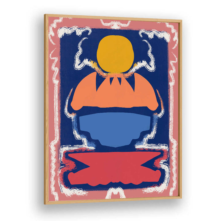 BOLD GEOMETRIC SHAPES AND VIVID COLORS , ABSTRACT PAINTINGS