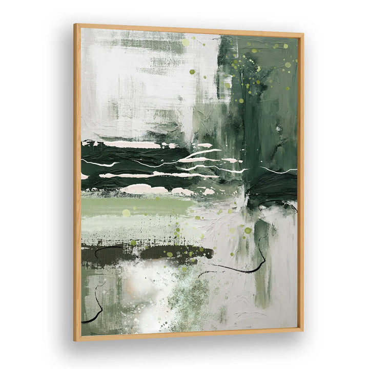CANVAS GREENS II , ABSTRACT PAINTINGS