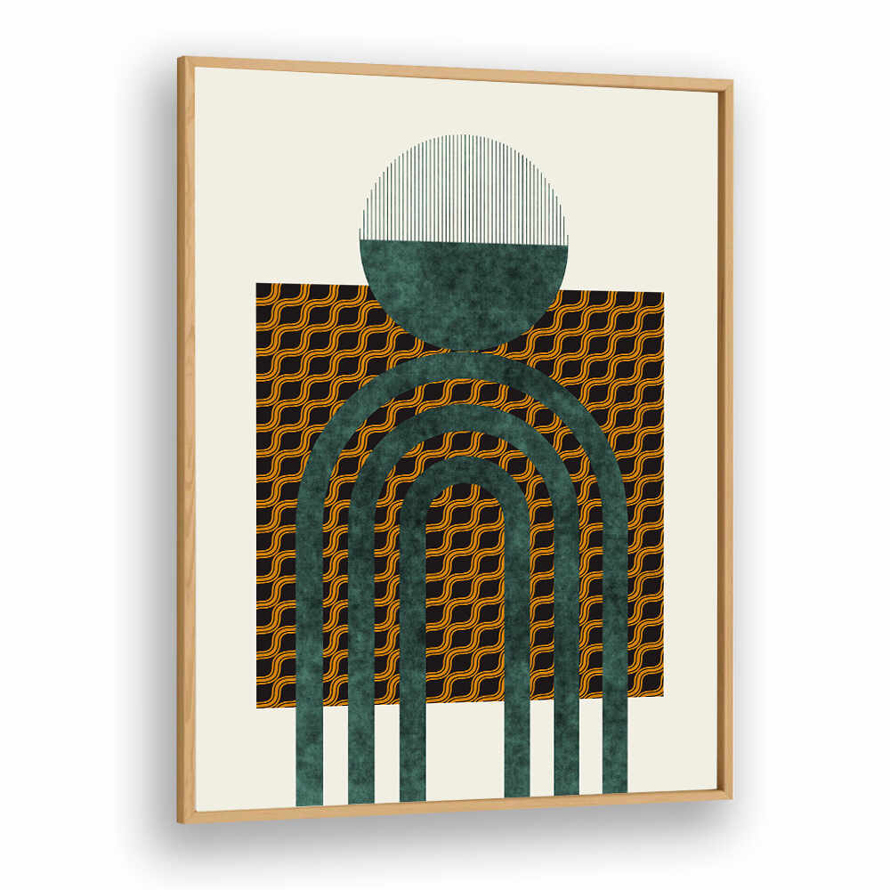 TEXTURED MID CENTURY COMPOSITION 5  , GEOMETRIC ART PRINTS