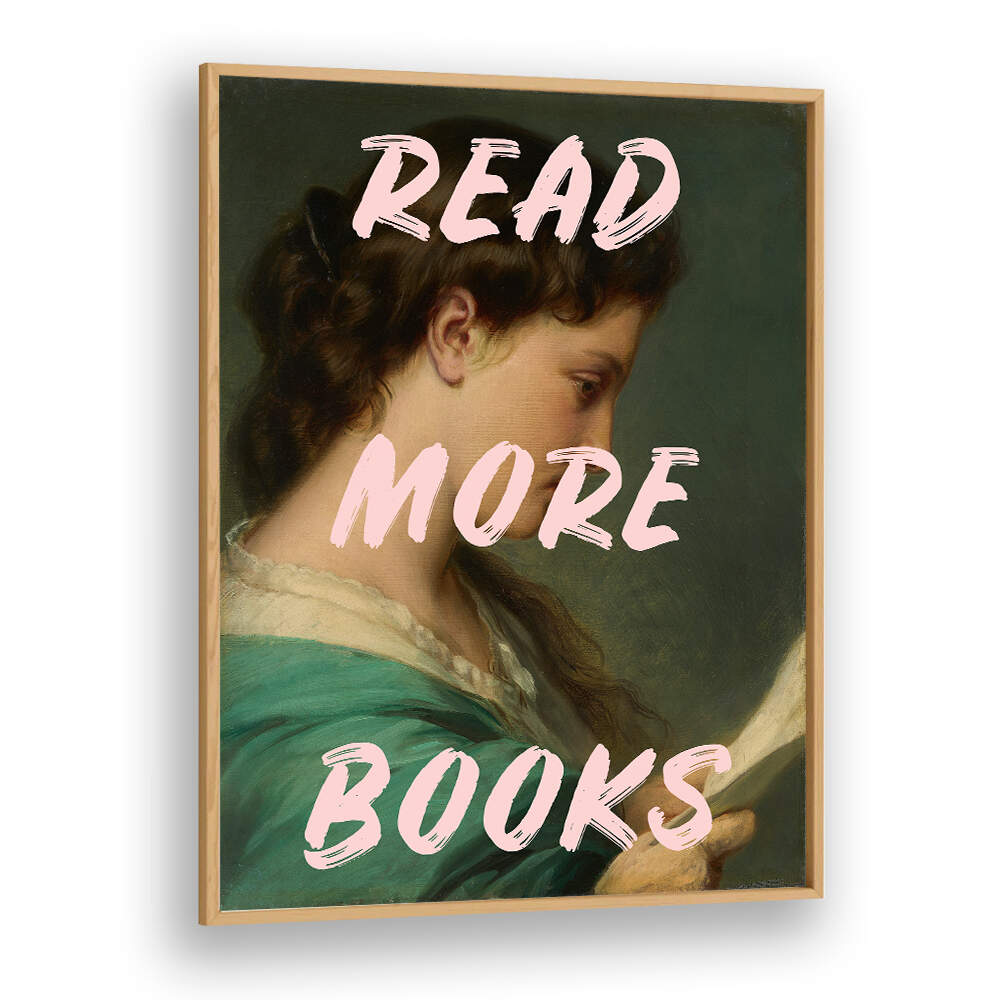 READ MORE BOOKS III , ALTERED ART PRINTS