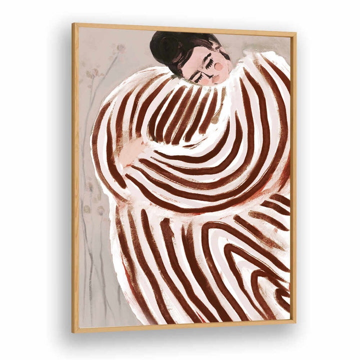 STRIPED EMBRACE , PORTRAITS & FIGURATIVE ILLUSTRATIONS